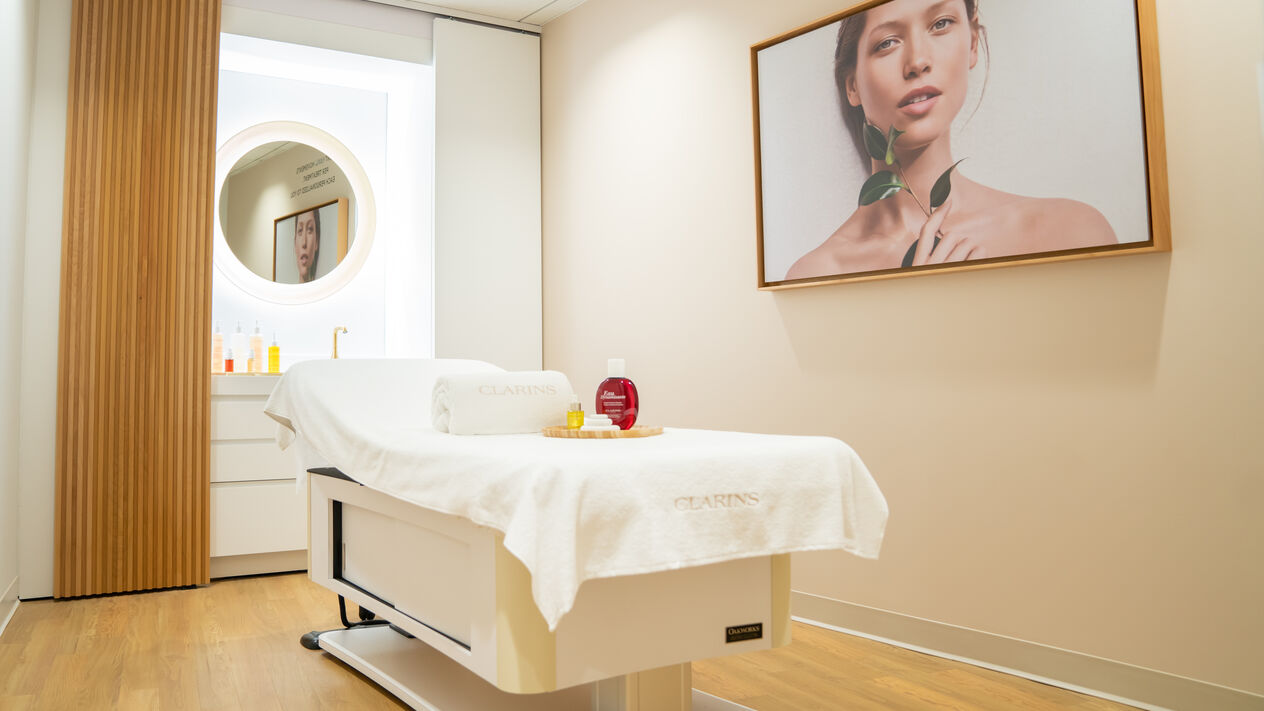 Stand Clarins El Corte Ingl&eacute;s Castellana