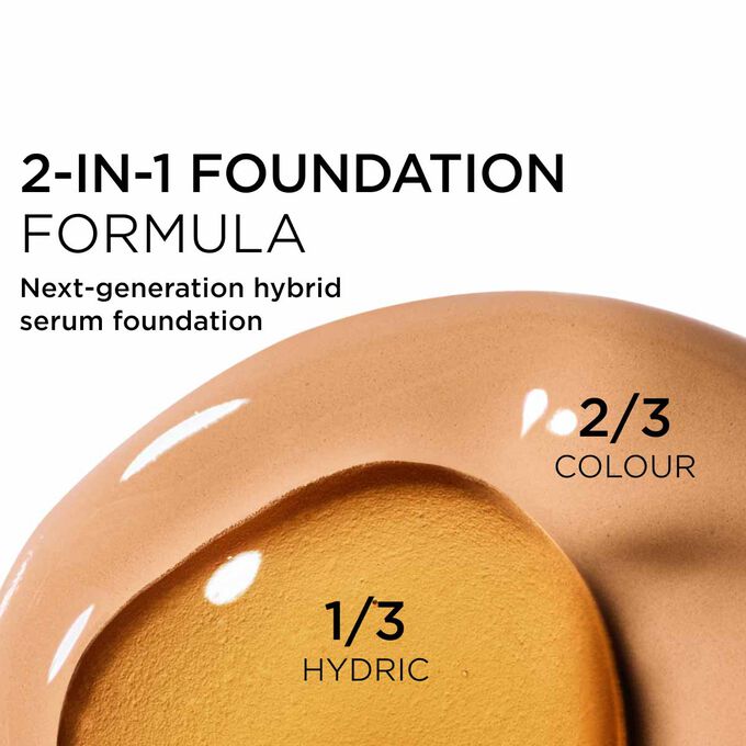 DOUBLE SERUM FOUNDATION - La primera doble f&oacute;rmula maquillaje y tratamiento antiedad*