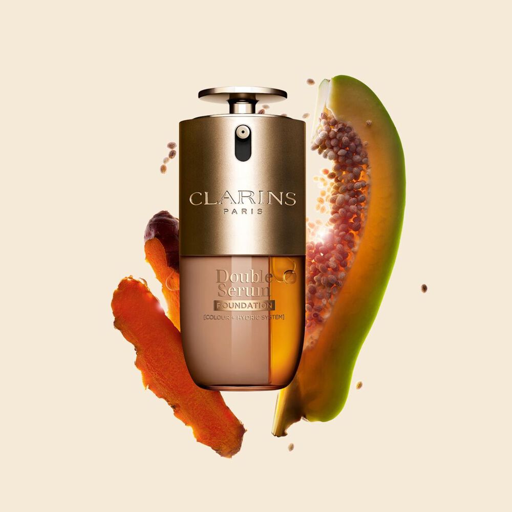 DOUBLE SERUM FOUNDATION - La primera doble f&oacute;rmula maquillaje y tratamiento antiedad*