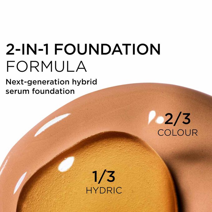 DOUBLE SERUM FOUNDATION - La primera doble f&oacute;rmula maquillaje y tratamiento antiedad*