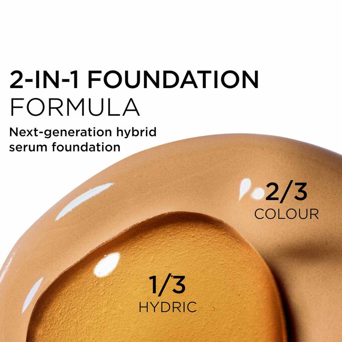 DOUBLE SERUM FOUNDATION - La primera doble f&oacute;rmula maquillaje y tratamiento antiedad*