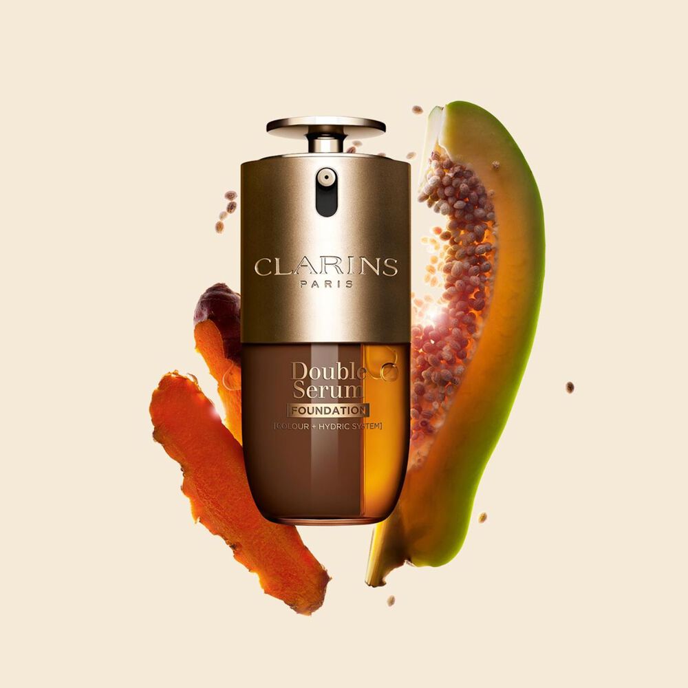 DOUBLE SERUM FOUNDATION - La primera doble f&oacute;rmula maquillaje y tratamiento antiedad*