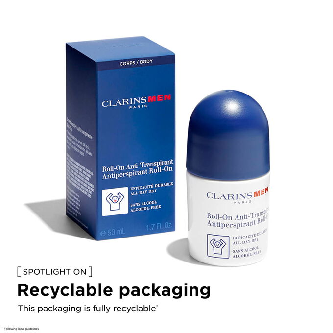 Desodorante Roll-On Antitranspirante ClarinsMen