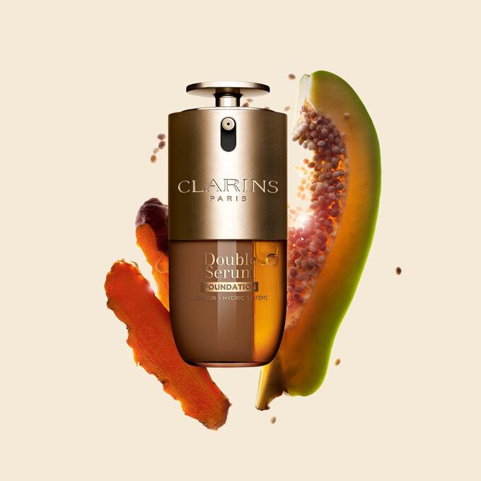 DOUBLE SERUM FOUNDATION - La primera doble f&oacute;rmula maquillaje y tratamiento antiedad*