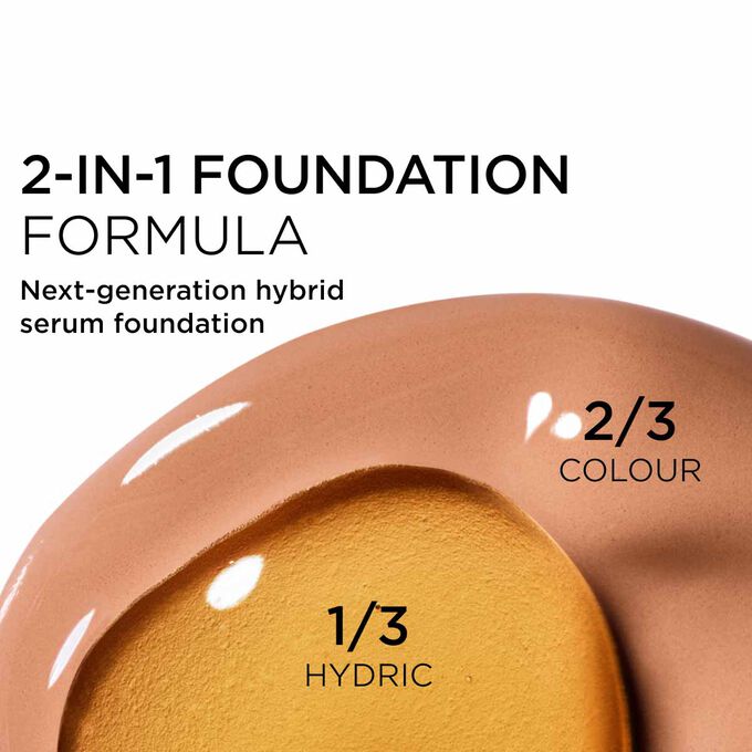 DOUBLE SERUM FOUNDATION - La primera doble f&oacute;rmula maquillaje y tratamiento antiedad*
