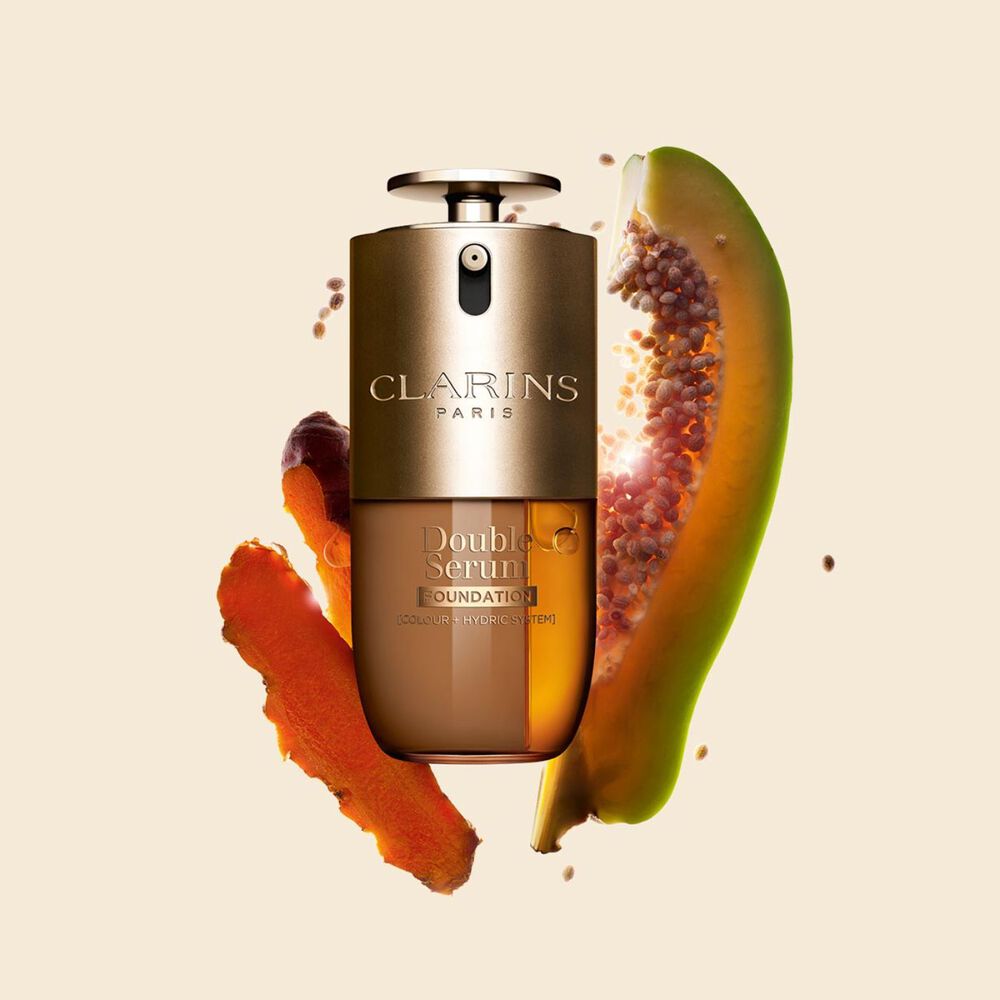DOUBLE SERUM FOUNDATION - La primera doble f&oacute;rmula maquillaje y tratamiento antiedad*