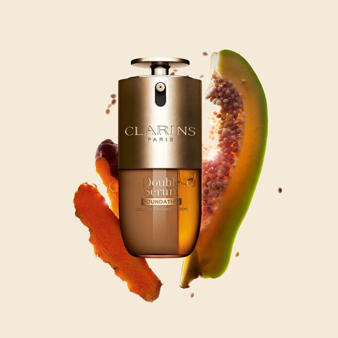 DOUBLE SERUM FOUNDATION - La primera doble f&oacute;rmula maquillaje y tratamiento antiedad*