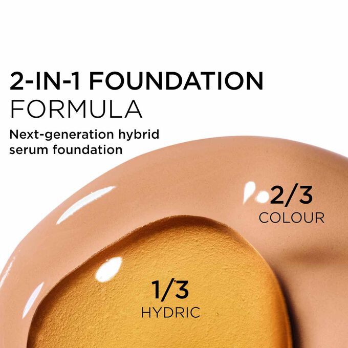DOUBLE SERUM FOUNDATION - La primera doble f&oacute;rmula maquillaje y tratamiento antiedad*