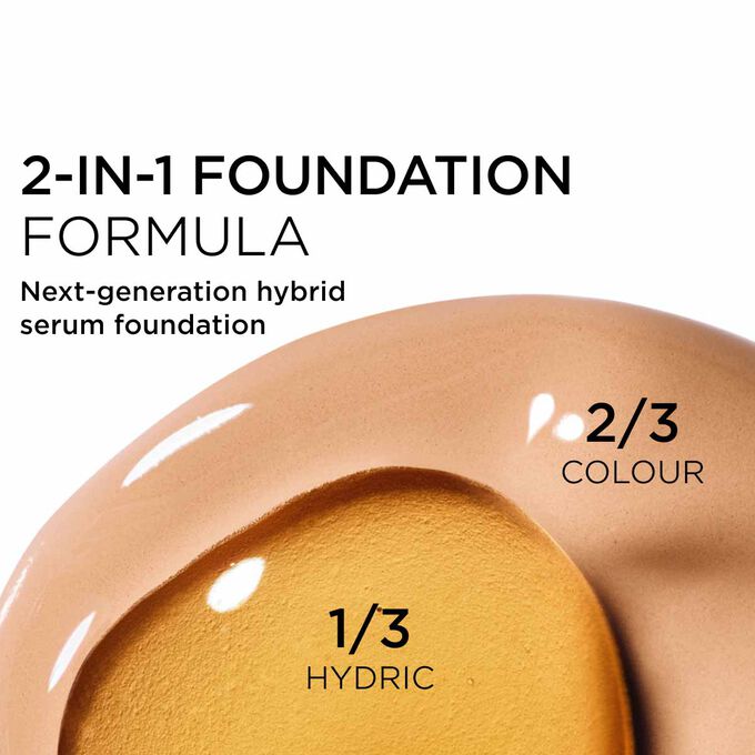 DOUBLE SERUM FOUNDATION - La primera doble f&oacute;rmula maquillaje y tratamiento antiedad*