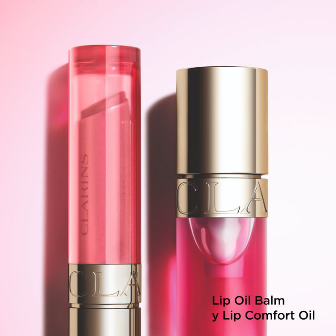 Lip Comfort Oil y Lip Oil Balm de Clarins: un d&uacute;o de productos que garantiza la hidrataci&oacute;n y el cuidado definitivos de los labios.