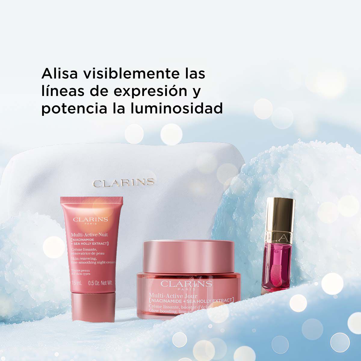 CLARINS Multi-Active Jour & Nuit セット Cofre Multi-Activa - Navidad | CLARINS®