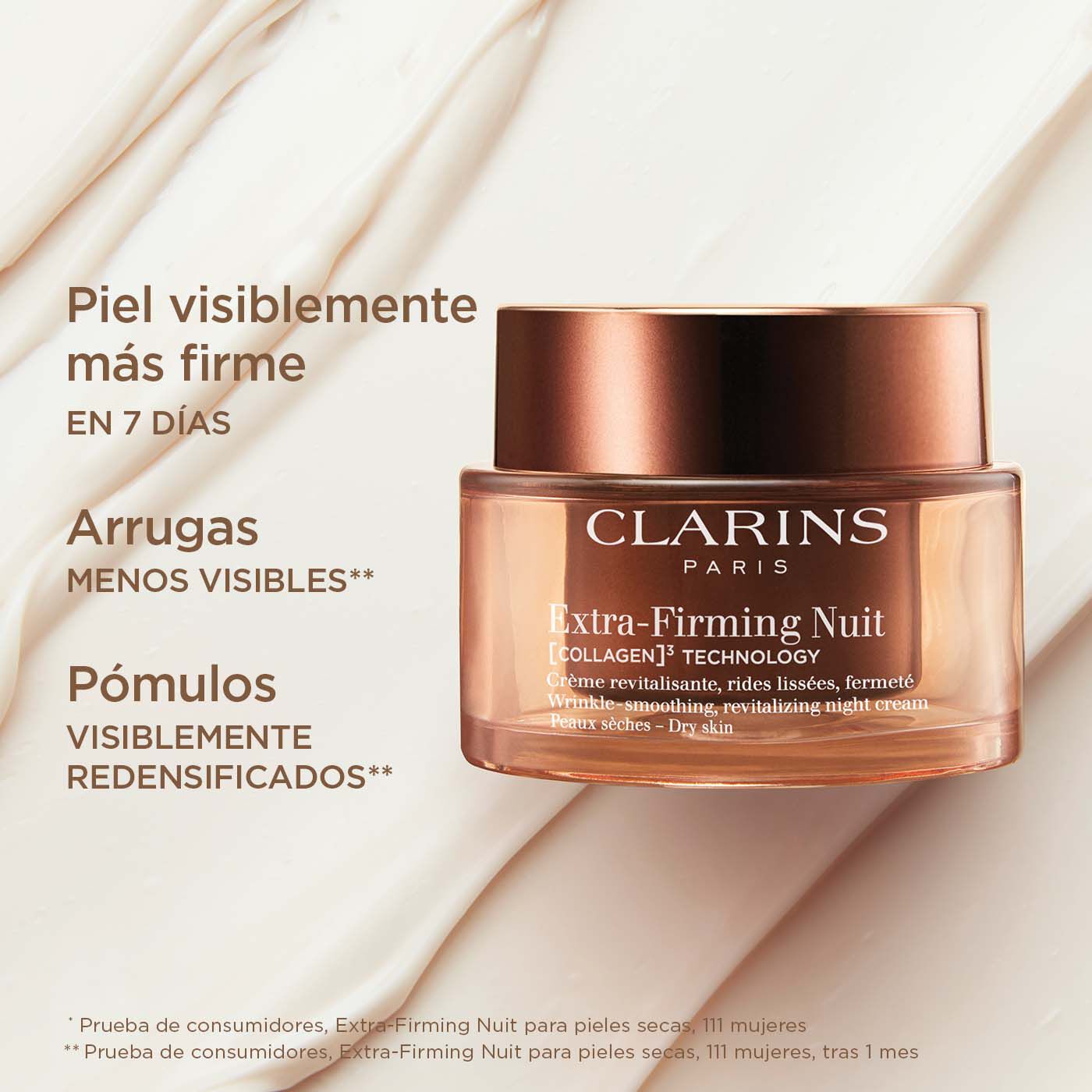 Extra-Firming Nuit para pieles secas | CLARINS®