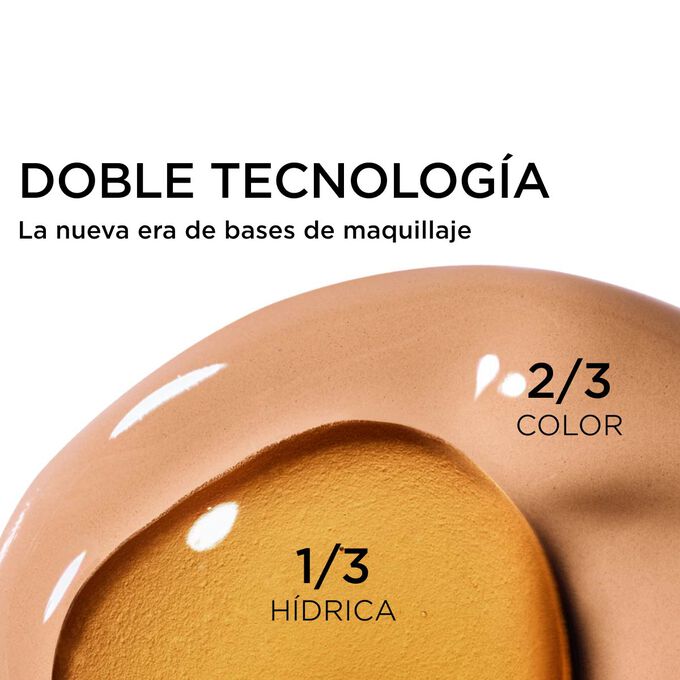 DOUBLE SERUM FOUNDATION - La primera doble f&oacute;rmula maquillaje y tratamiento antiedad*