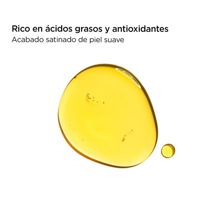 Textura suave del Aceite de Orquídea Azul