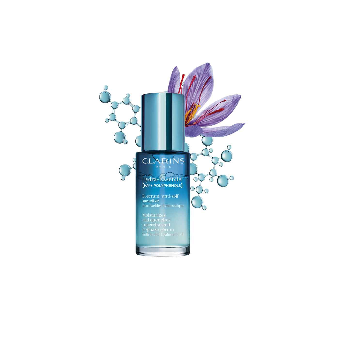 Hydra-Essentiel [HA²] Bi-Sérum | CLARINS®