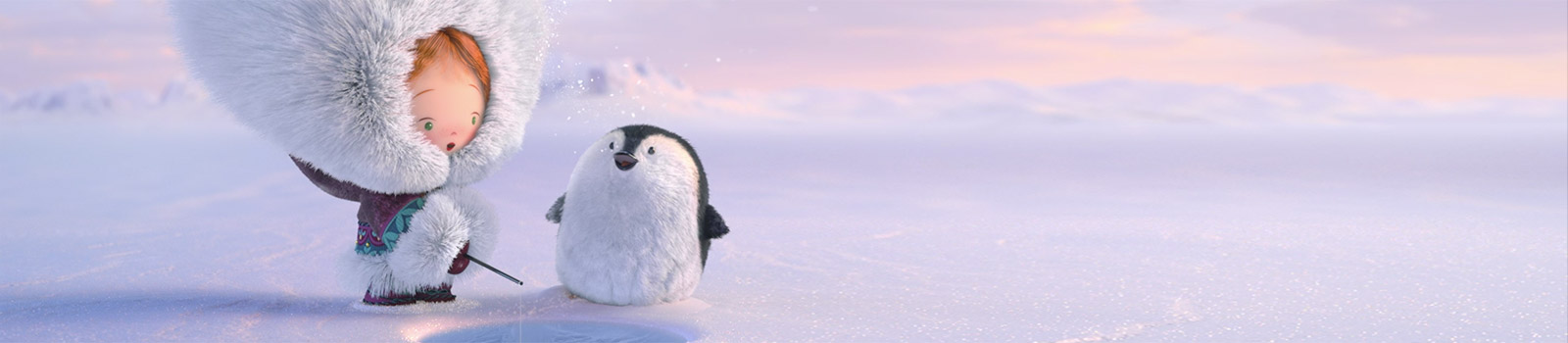 Inuit y el pingüino