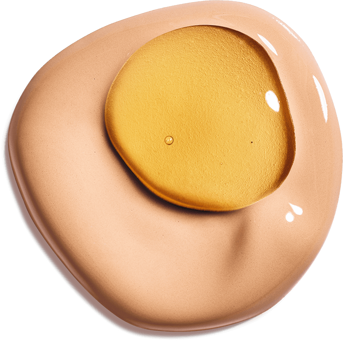 Textura de Double Serum Foundation - Dos fases - color e hídrica
