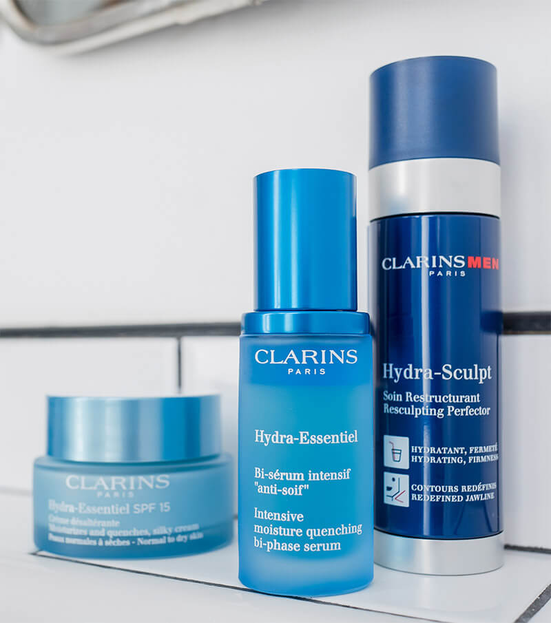 ¿Qué producto hidratante Clarins Men elegir?