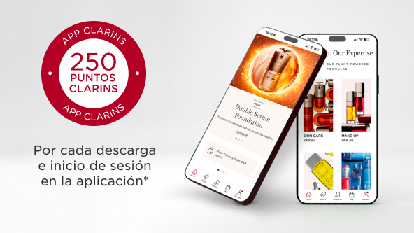 Club Clarins - Oferta App 250 Puntos