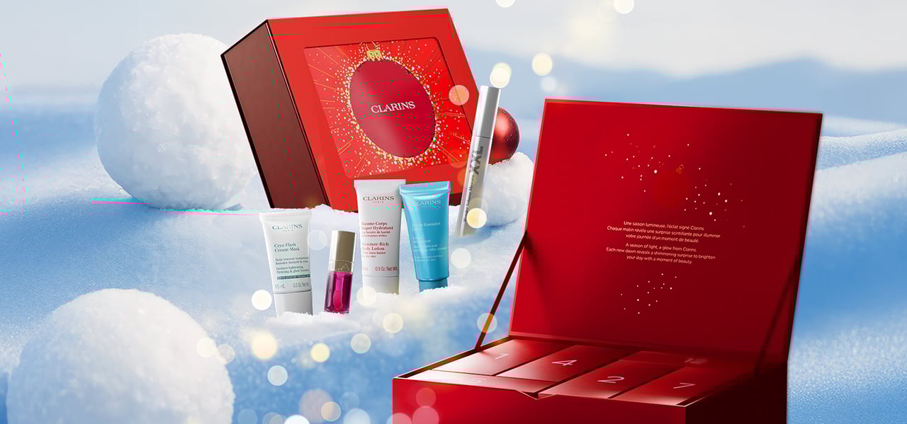 Calendarios de Adviento Clarins