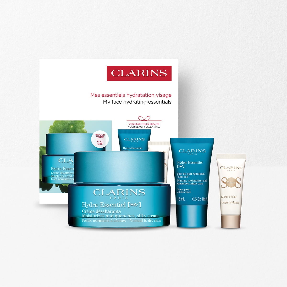 Los esenciales hidrataci&oacute;n facial
