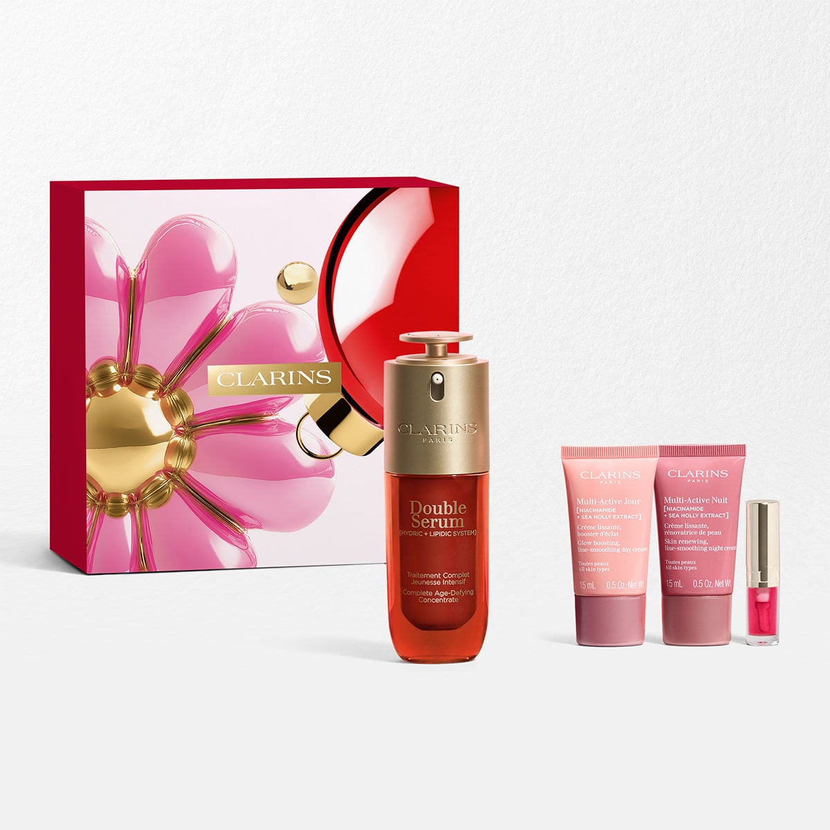 Cofre de cuidado facial antiedad - Double Serum y Multi-Activa