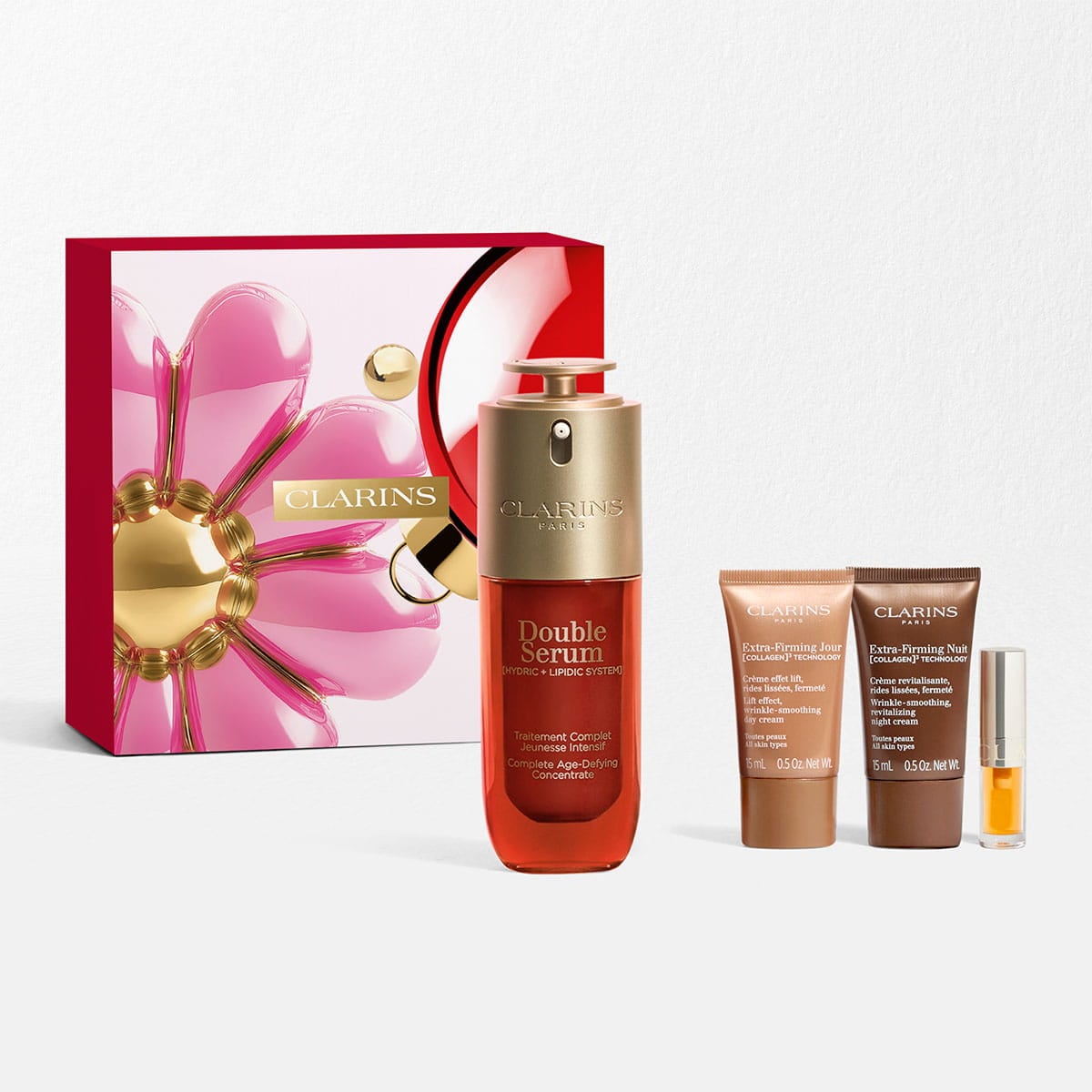 Cofre cuidado facial antiedad - Double Serum y Extra-Firming