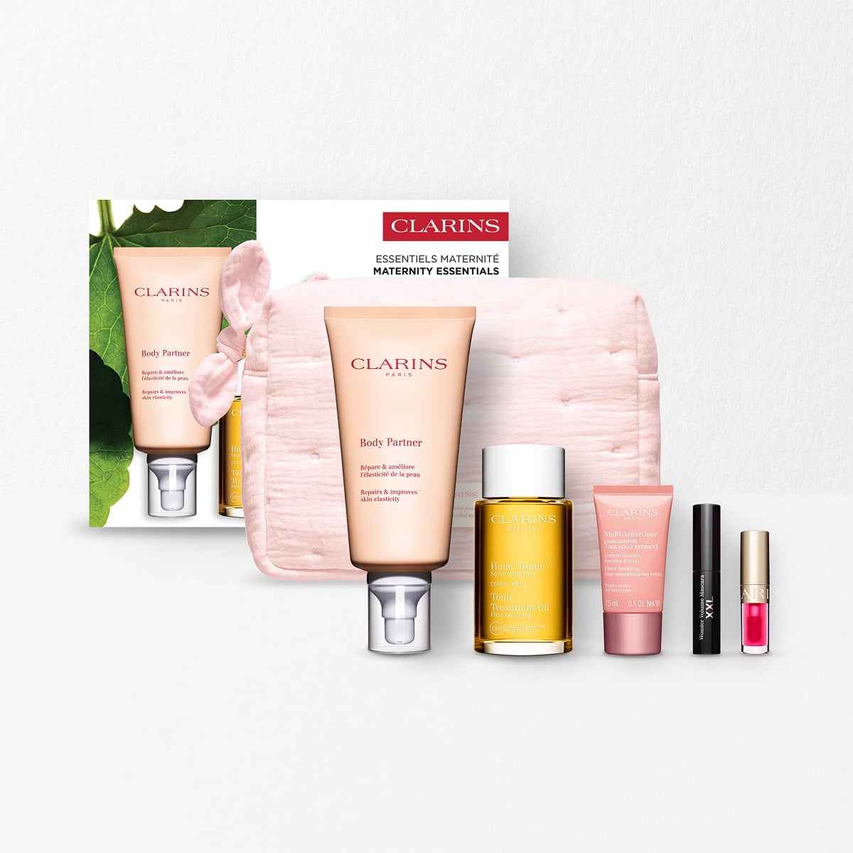 Cofre Recien Mam&aacute; Tratamiento y Maquillaje - Neceser Rosa