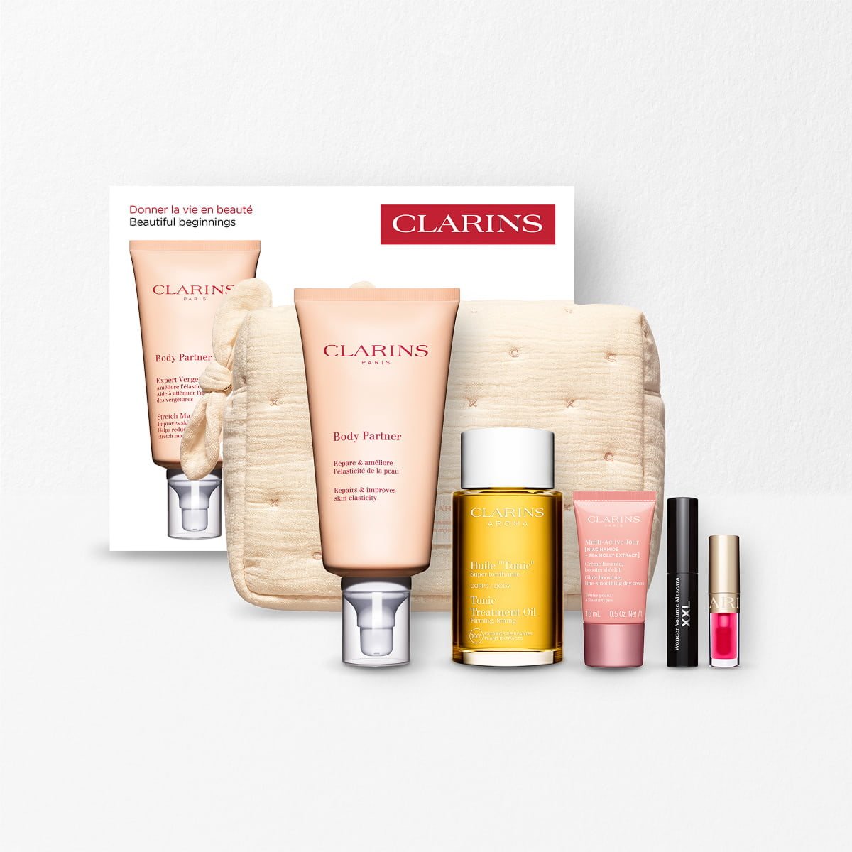 Cofre Reci&eacute;n Mama Tratamiento y Maquillaje - Neceser Beige